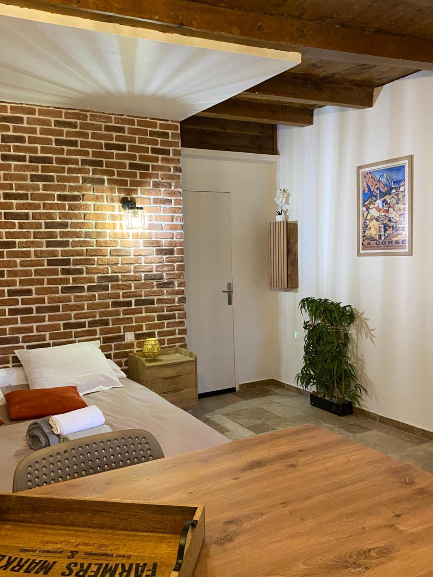 Tres Beau Studio Avec Terrasse Zonza Bagian luar foto
