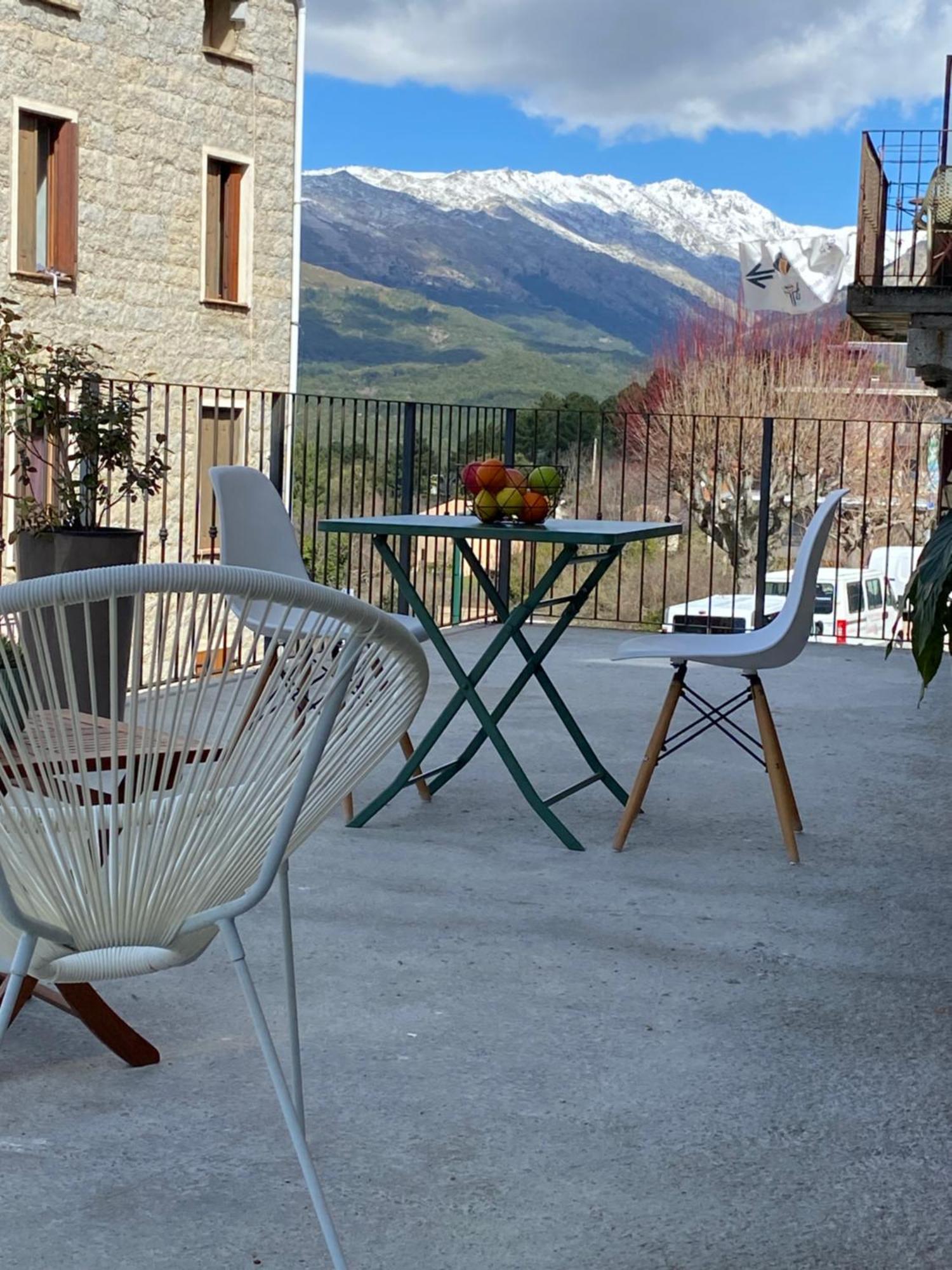 Tres Beau Studio Avec Terrasse Zonza Bagian luar foto