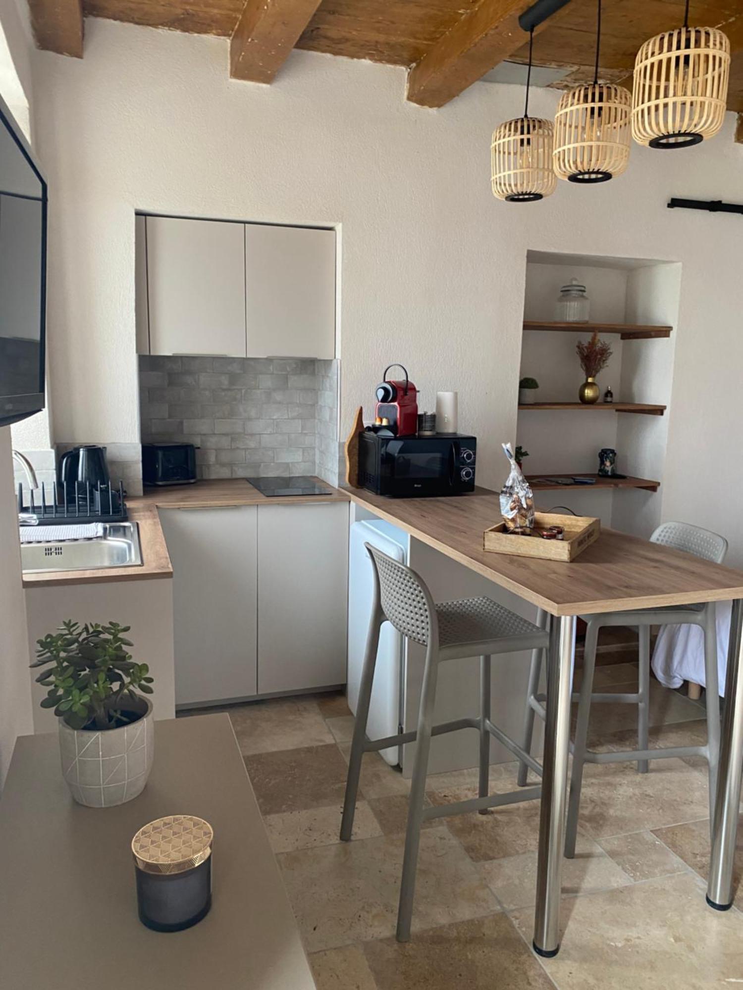 Tres Beau Studio Avec Terrasse Zonza Bagian luar foto