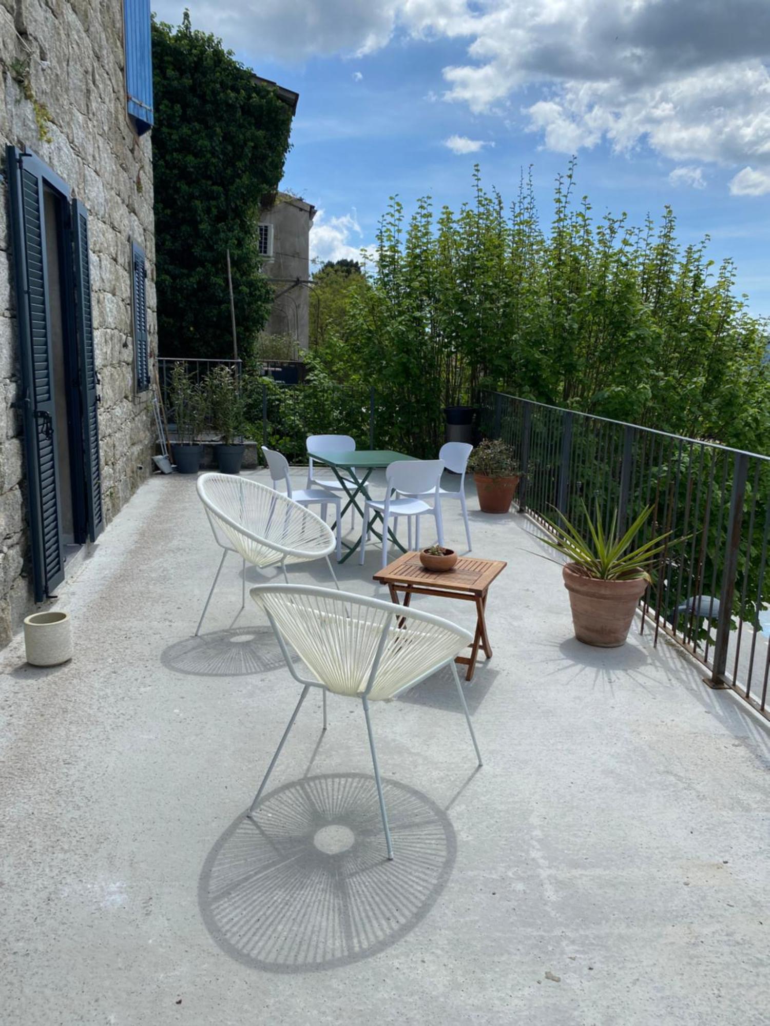 Tres Beau Studio Avec Terrasse Zonza Bagian luar foto